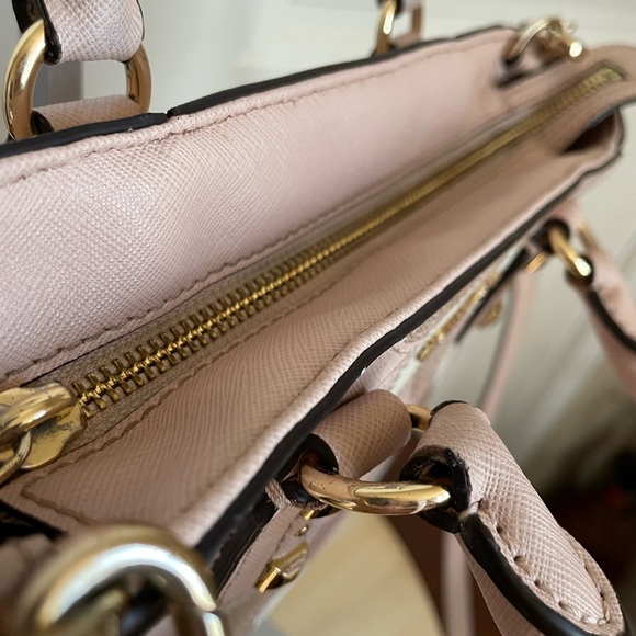 Michael Kors Sandrine Small Studded Saffiano Leather Crossbody - Picture 5 of 6